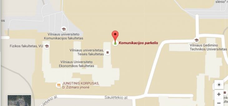 Komunikacijos parkelis jau „Google Maps“ programoje